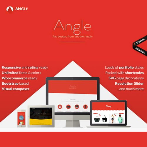 Angle-Flat-Responsive-Bootstrap-MultiPurpose-Theme.jpg Angle Flat Responsive Bootstrap MultiPurpose Theme - Image 1
