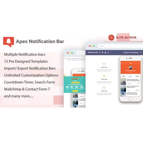 Apex-Notification-Bar-Responsive-Notification-Bar-Plugin-for-WordPress.jpg Apex Notification Bar - Responsive Notification Bar Plugin for WordPress - Image 1