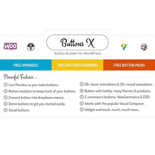 Buttons-X-Powerful-Button-Builder-for-WordPress.jpg Buttons X - Powerful Button Builder for WordPress - Image 1
