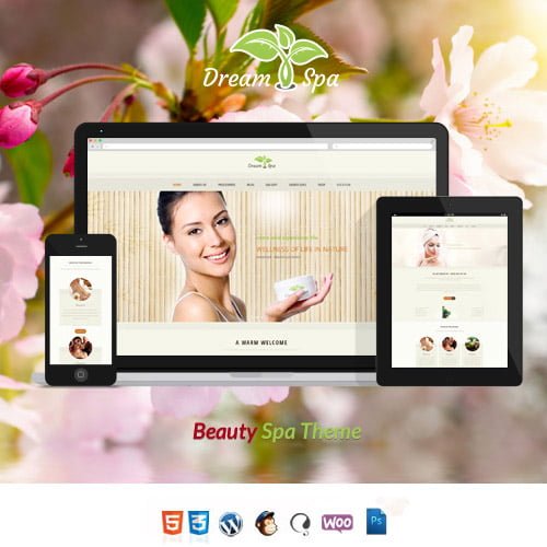 Dream-Spa-Salon-Spa-WordPress-Theme.jpg Dream Spa - Salon, Spa WordPress Theme - Image 1