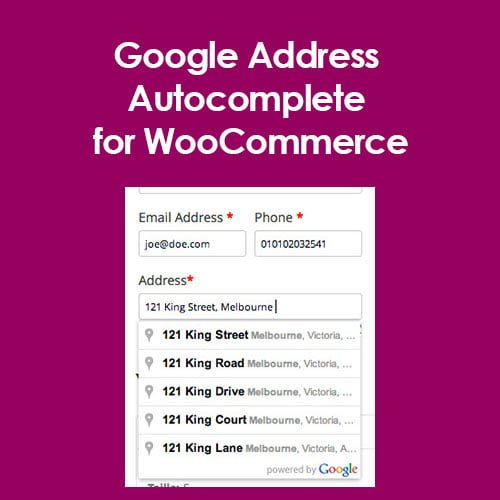Google-Address-Autocomplete-for-WooCommerce.jpg Google Address Autocomplete for WooCommerce - Image 1