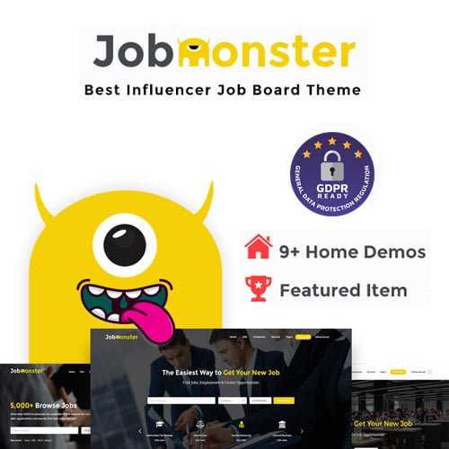 Jobmonster-Job-Board-WordPress-Theme.jpg Jobmonster - Job Board WordPress Theme - Image 1