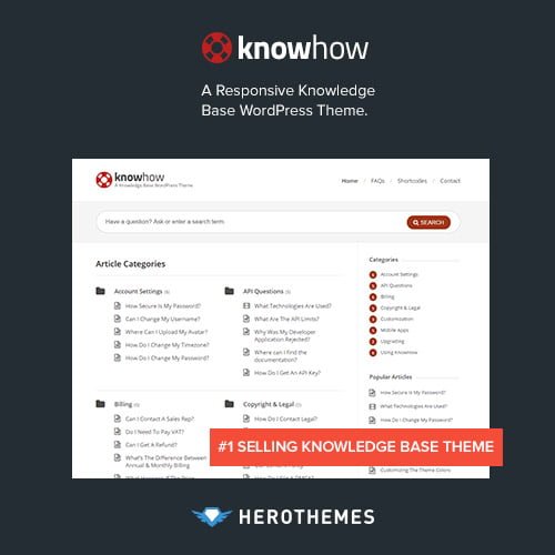 KnowHow-A-Knowledge-Base-WordPress-Theme.jpg KnowHow - A Knowledge Base WordPress Theme - Image 1