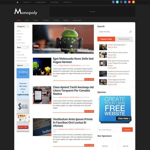 MyThemeShop-Monopoly-WordPress-Theme.jpg MyThemeShop Monopoly WordPress Theme - Image 1