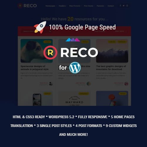 Reco-Minimal-Theme-for-Freebies.jpg Reco - Minimal Theme for Freebies - Image 1