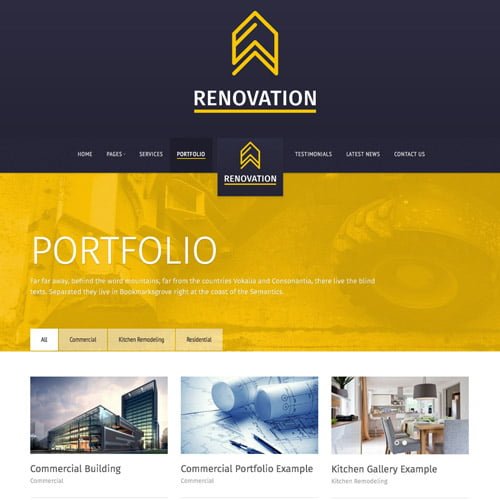 Renovation-Construction-Company-Theme.jpg Renovation - Construction Company Theme - Image 1