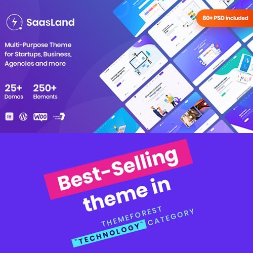 Saasland-MultiPurpose-WordPress-Theme-for-Startup.jpg Saasland - MultiPurpose WordPress Theme for Startup - Image 1