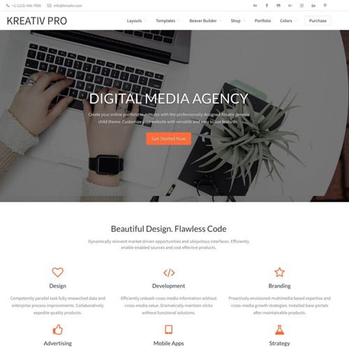 StudioPress-Kreativ-Pro-Genesis-WordPress-Theme.jpg StudioPress Kreativ Pro Genesis WordPress Theme - Image 1