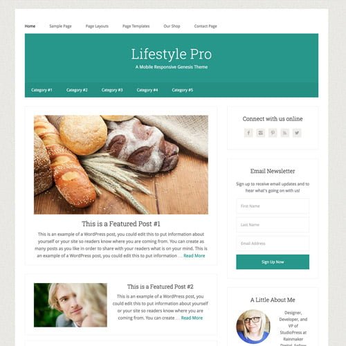 StudioPress-Lifestyle-Pro-Genesis-WordPress-Theme.jpg StudioPress Lifestyle Pro Genesis WordPress Theme - Image 1