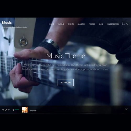 Themify-Music-WordPress-Theme.jpg Themify Music WordPress Theme - Image 1