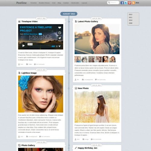 Themify-Postline-WordPress-Theme.jpg Themify Postline WordPress Theme - Image 1