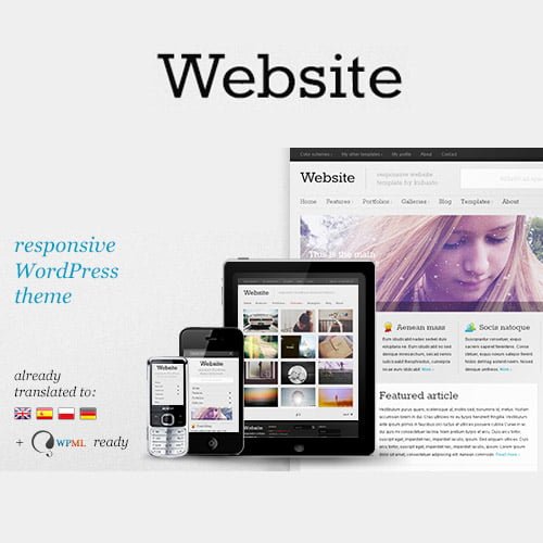 Website-Responsive-WordPress-Theme.jpg Website - Responsive WordPress Theme - Image 1