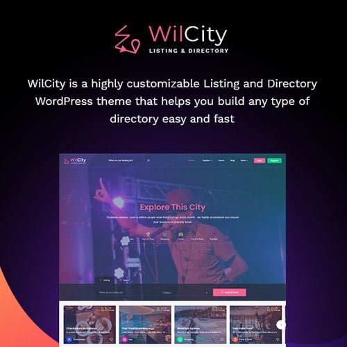 Wilcity-Directory-Listing-WordPress-Theme.jpg Wilcity - Directory Listing WordPress Theme - Image 1