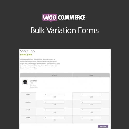 WooCommerce-Bulk-Variation-Forms.jpg WooCommerce Bulk Variation Forms - Image 1