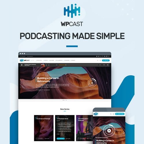 Wpcast-Audio-Podcast-WordPress-Theme.jpg Wpcast - Audio Podcast WordPress Theme - Image 1