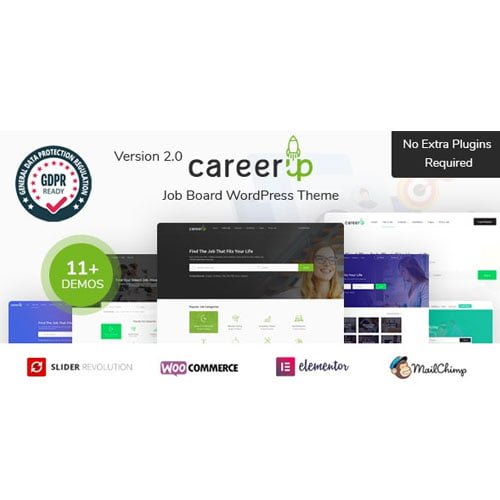careerup.jpg CareerUp - Job Board WordPress Theme - Image 1