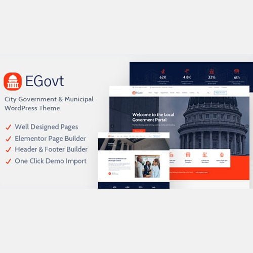 egovt.jpg EGovt - City Government WordPress Theme - Image 1