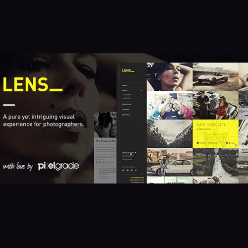 lens.jpg LENS - An Enjoyable Photography WordPress Theme - Image 1