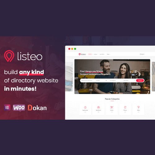 listeo.jpg Listeo - Directory & Listings With Booking - WordPress Theme - Image 1