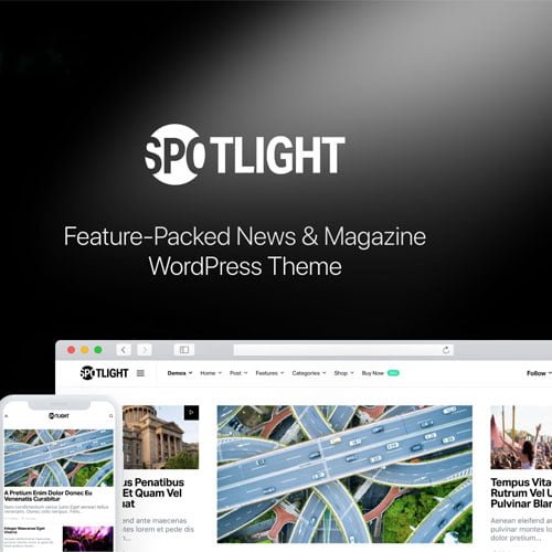 spotlight.jpg Spotlight - Feature-Packed News & Magazine WordPress Theme - Image 1
