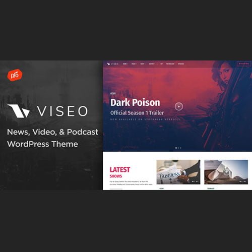 viseo.jpg Viseo - News, Video, & Podcast Theme - Image 1
